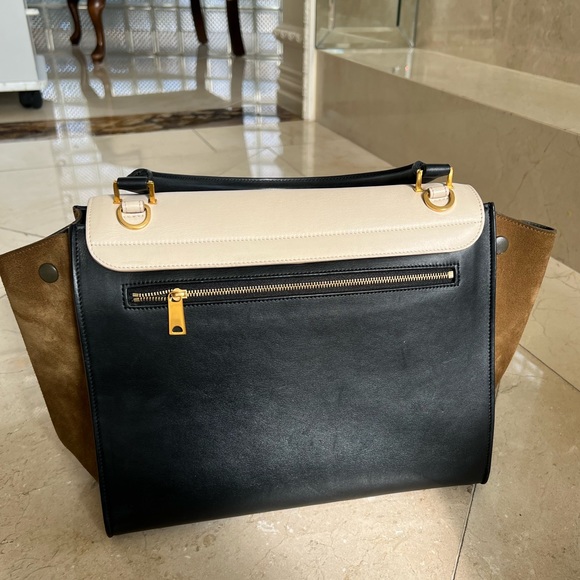 Celine tricolor trapeze bag - Picture 5 of 8